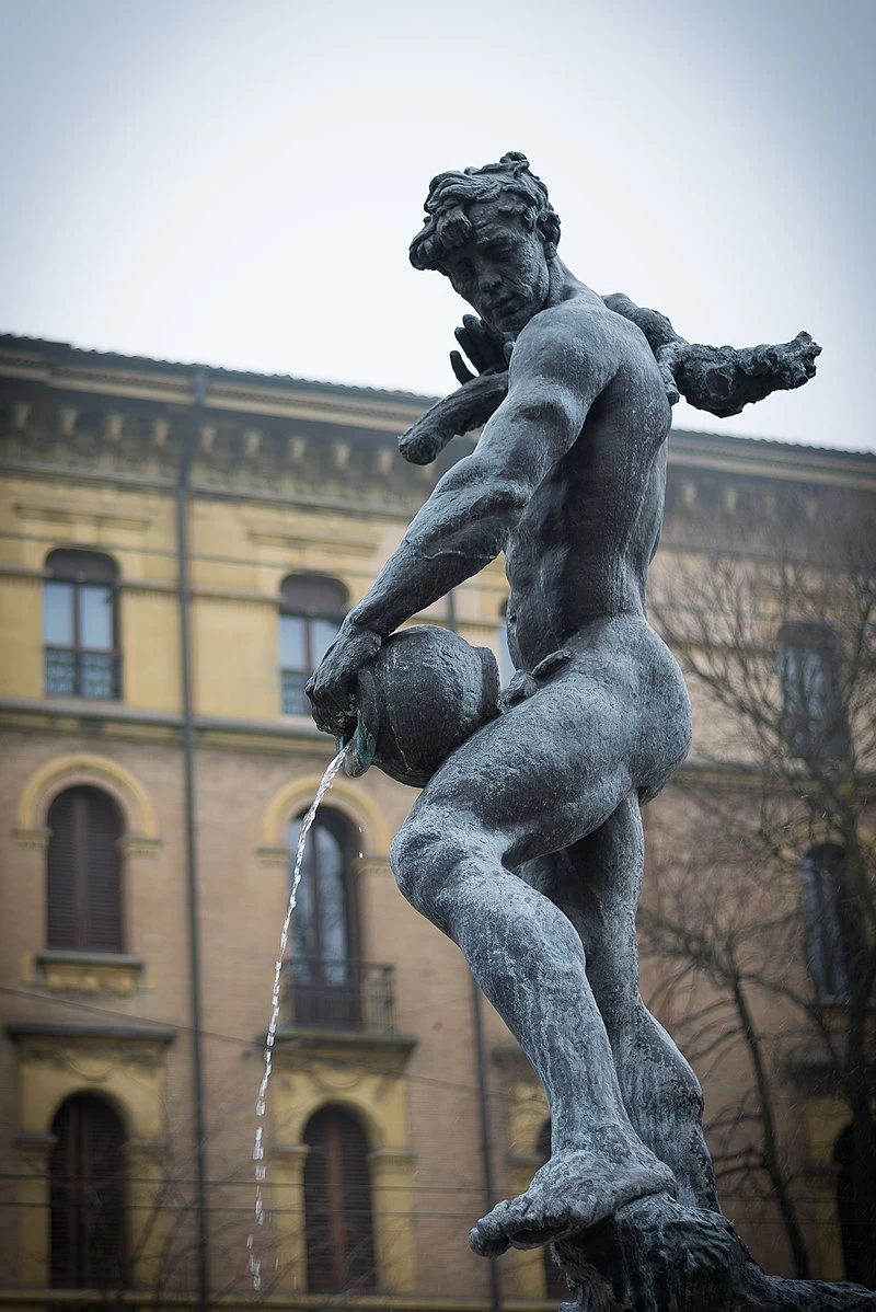 La Fontana dei due Fiumi - Il fiume Panaro